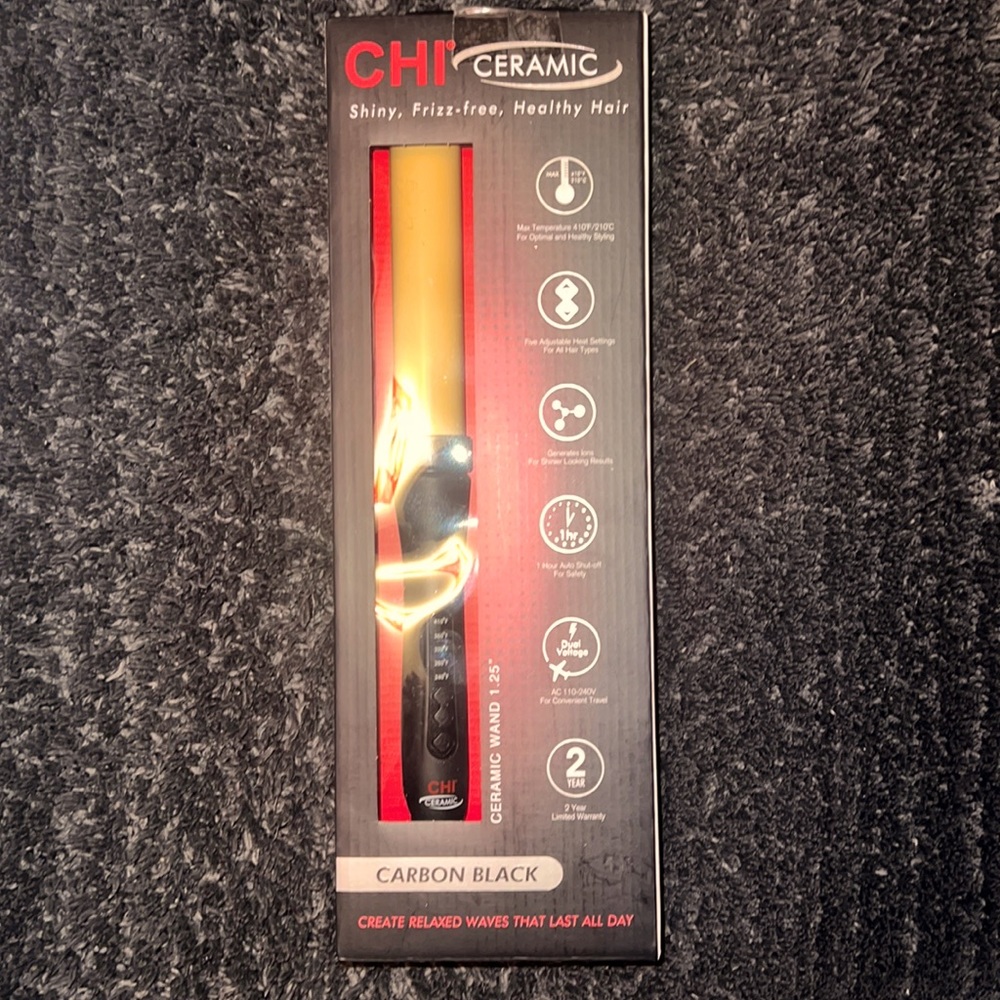 CHI ceramic curling iron BRAND NEW